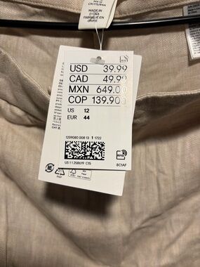 H&M Beige Women's Top with Tag